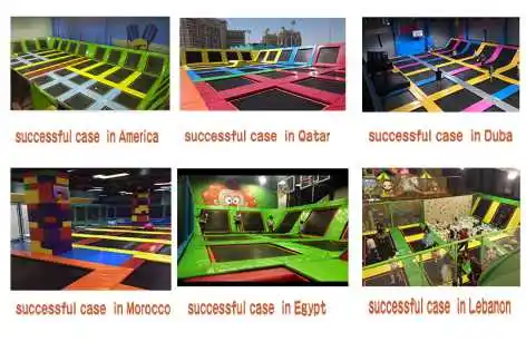 Vasia Commericial Gymnastics Sky Zone Trampoline Park with Many Games