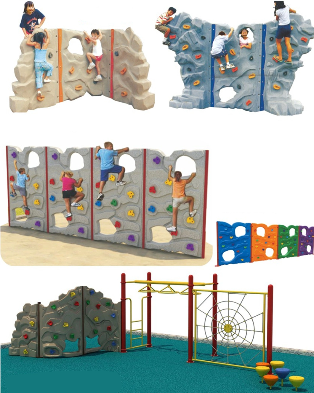 Hot-Selling Park Children Outdoor Climbing Wall Equipment