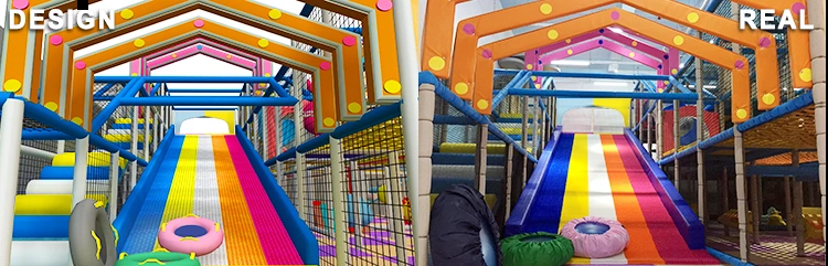 Popular Design of Ball Pool and Slide Kids Indoor Playground