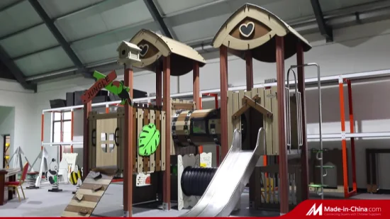 Новое поступление детского игрового оборудования на открытом воздухе из серии Eco-Wood.