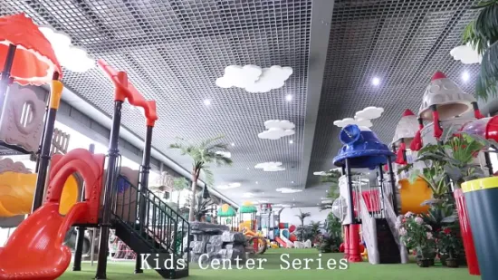 Qitele открытая игровая площадка Kidscenter пластиковая детская игровая площадка в помещении (KID-22201, CD-07X)