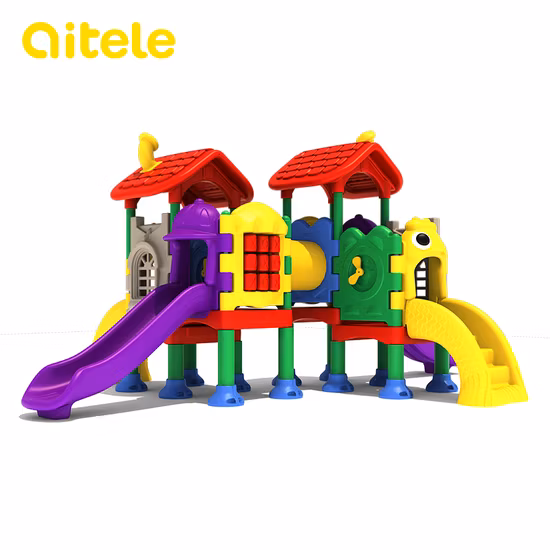 Qitele открытая игровая площадка Kidscenter пластиковая детская игровая площадка в помещении (KID-22201, CD-07X)